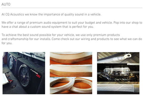 CQ Acoustics - Adwords Guide 1