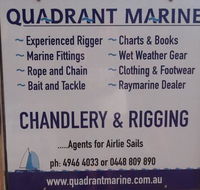 Quadrant Marine Chandlery  Rigging Services