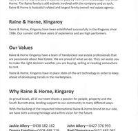 Raine  Horne Kingaroy - Adwords Guide