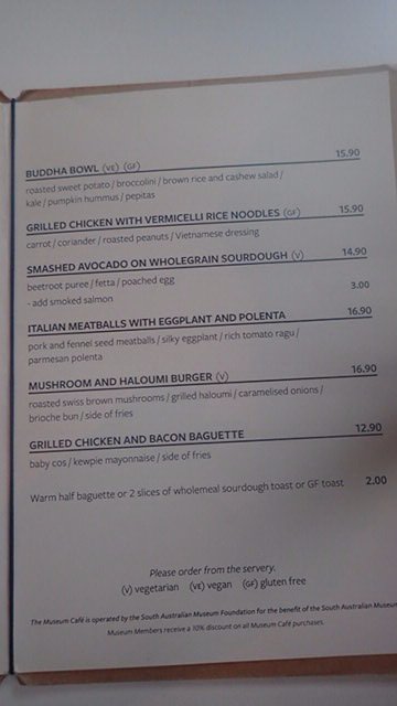 Museum Cafe - Ad words 5