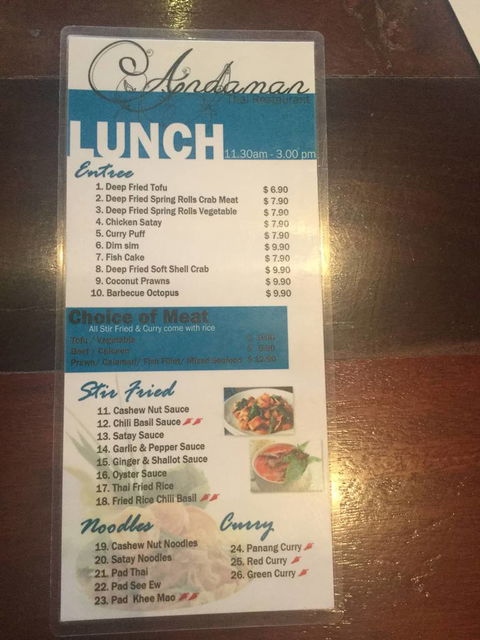 Andaman Thai Restaurant - Adwords Guide 4