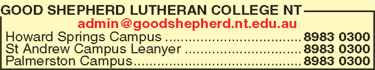 Good Shepherd Lutheran College NT - Adwords Guide 6