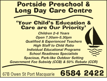 Portside Preschool & Long Day Care Centre - Adwords Guide 1