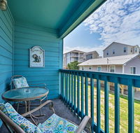 Condo with Balcony  Pool Less Than 2 Mi to Carolina Beach