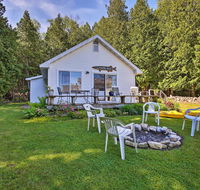 Cottage in Roweleys Bay with Deck  Fall Colors
