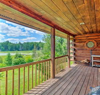 Jacksonville Cabin with Wraparound Deck Views